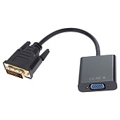 Перехідник Atcom DVI-D (M) - VGA (F) 0.1 м Black (9214)