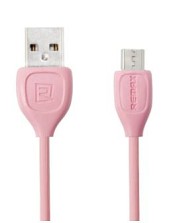 Кабель Remax Lesu RC-050m MicroUSB 1m Pink