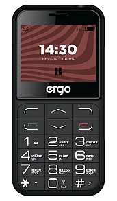 Мобільний телефон Ergo R231 Black