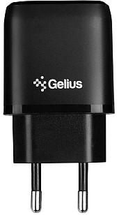 Зарядний пристрій Gelius Pro X-Duo GP-HC014 USB+Type-C QC3.0/PD20W Black
