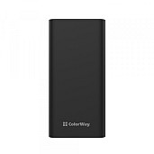 УМБ (Power Bank) ColorWay 30000mAh Lamp, Black