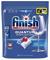 Капсули для посудомийних машин FINISH Quantum All in 1 60 шт(5908252004881/15908252004888/4002448144595)