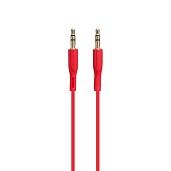 Кабель Borofone BL1 Audiolink mini-jack 3.5 мм 1м Red (BL1R1)