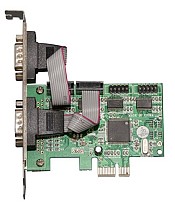 Плата розширення Frime PCI-E x1 to RS232 (4 порти), WCH384L (ECF-PCIEto4SWCH384.LP)