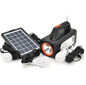 Переносний ліхтар Voltronic RT905BT+, Solar, Радіо+ Bluetooth колонка