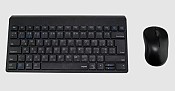 Комплект бездротовий Rapoo 8000M Black