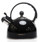 Чайник для плити Holmer Чорний 2 л (WK-6320-BCSB Cloud