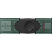 Флешка Kingston DataTraveler Duo 128GB USB 3.2 Gen 1 + Type-C Black/Green (DTDEG2/128GB)