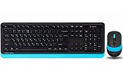 Комплект (клавіатура + миша) A4Tech FG1010 Black/Blue USB