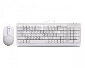 Комплект (клавіатура + миша) A4-Tech F1512 White