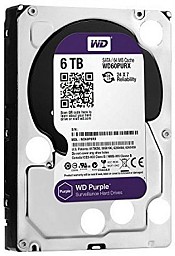 Жорсткий диск Western Digital Purple 6TB 64MB 5400rpm WD60PURX 3.5 SATA III
