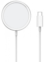 Бездротовий зарядний пристрій ColorWay MagSafe Charger (15 W) White (CW-CHW27Q-WT)