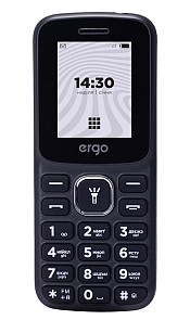 Мобільний телефон Ergo B182 Black