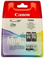 Картридж Canon PG-510+CL-511 MULTIPACK (BLACK+COLOUR) (2970B010)