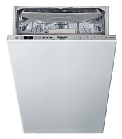 Посудомийна машина Hotpoint-Ariston HSIO 3O23 WFE Нержавіюча сталь