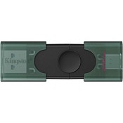 Флешка Kingston DataTraveler Duo 256GB USB 3.2 Gen 1 + Type-C Black/Green (DTDEG2/256GB)