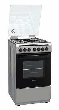 Плита комбінована Heinner HFSC-V60LITGC-SS