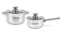 Набір каструль Holmer Tasty Life CS-1451-SS