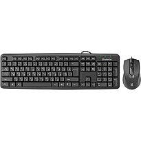 Комплект (клавіатура + мишка) Defender Dakota C-270 UKR USB Black (45271)
