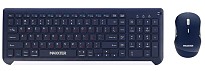Комплект бездротовий Maxxter KMS-WCM-01BL-UA Wireless Blue (KMS-CM-02-UA)
