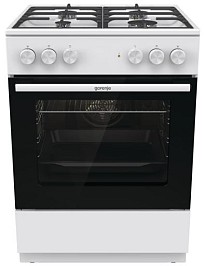 Плита Gorenje GK6A40WFFM (чавунні решітки, гриль, конвекція)