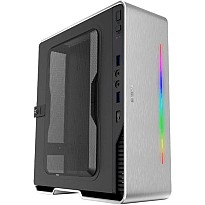 Корпус GameMax Violin Silver mini ITX 