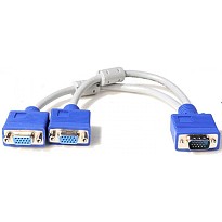 Перехідник Atcom VGA male-2хVGA female (10800)