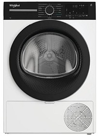 Сушильна машина Whirlpool WPS 7 WBS UA біла з чорним