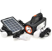 Переносний ліхтар Voltronic RT905BT+, Solar, Радіо+ Bluetooth колонка