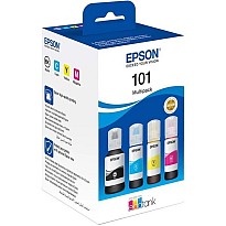 Комплект чорнил Epson 101 B/C/M/Y 1x127 мл + 3x70 мл (C13T03V64A)