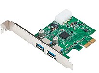 Карта розширення Gembird PCI-Express на 2 USB 3.0 порти (UPC-30-2P)