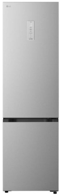 Двокамерний холодильник LG GC-B509EMTM ( 203 см. сріблястий)