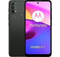 Смартфон Motorola E40 4/64GB Carbon Gray 