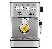 Кавоварка ріжкова Rotex RCM850-S Power Espresso