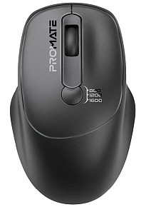 Миша Promate UniGlide Wireless Black (uniglide.black)