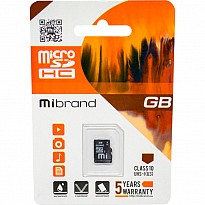 Карта пам'яті Mibrand 128GB (MICDHU3/128GB)
