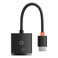 Перехідник Baseus Lite Series Adapter HDMI to VGA Black (WKQX010001)