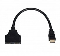 Адаптер Atcom HDMI male - 2хHDMI female (10901)