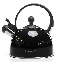 Чайник для плити Holmer Чорний 2 л (WK-6320-BCSB Cloud