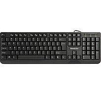 Клавіатура дротова Defender OfficeMate HM-710 Black