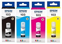 Комплект чорнил Epson 103 L3100/3110/3150 4шт