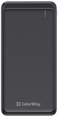 УМБ (Power Bank) ColorWay Slim PD 10000mAh Black