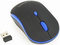 Миша Gembird MUSW-4B-03-B Black/Blue USB