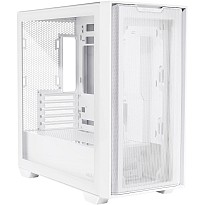 Корпус Asus A21 White Tempered Glass без БЖ (90DC00H3-B09000)