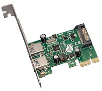 Плата розширення Frime PCI-E to USB3.0 (2 порти) NEC720202 (ECF-PCIEtoUSB004.LP)