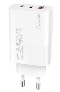 Зарядний пристрій Avantis A890 65W (A+C+C) White