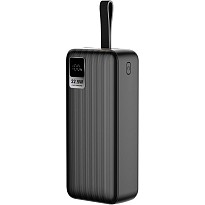 УМБ (Power Bank) ColorWay 30000mAh Digital Display (USB QC3.0 + USB-C PowerDeliver) (CW-PB300LPC5BK-PDD)