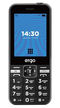 Мобільний телефон Ergo E281 Dual Sim Black