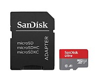 Карта пам'яті SanDisk Ultra microSDXC 1TB + SD Adapter 150MB/s A1 Class 10 UHS-I, EAN: 619659200589