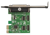Плата розширення Frime PCI-E x1 to RS232+LPT (2 порти RS232 + 1 порт LPT), ASIX AX99100 (ECF-PCIto2S1PAX99100.LP)